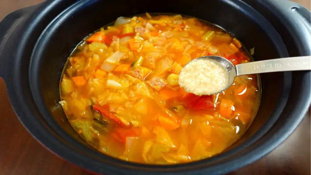 Adding shio koji to soup