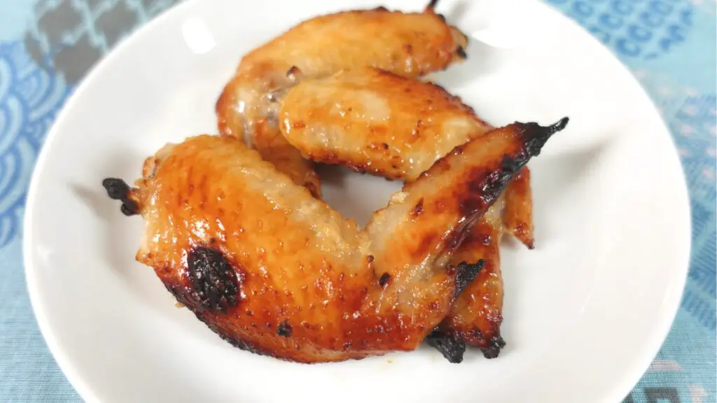Shio koji chicken wings baked in the oven