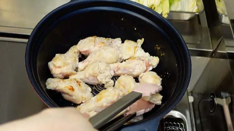 sear the surface of these drumsticks