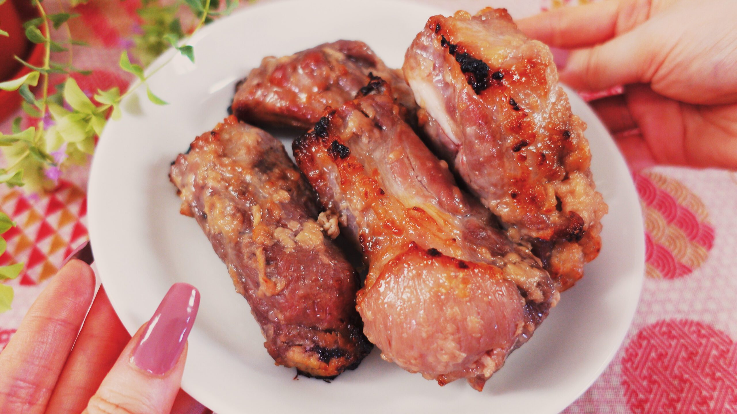 spare ribs with shio koji