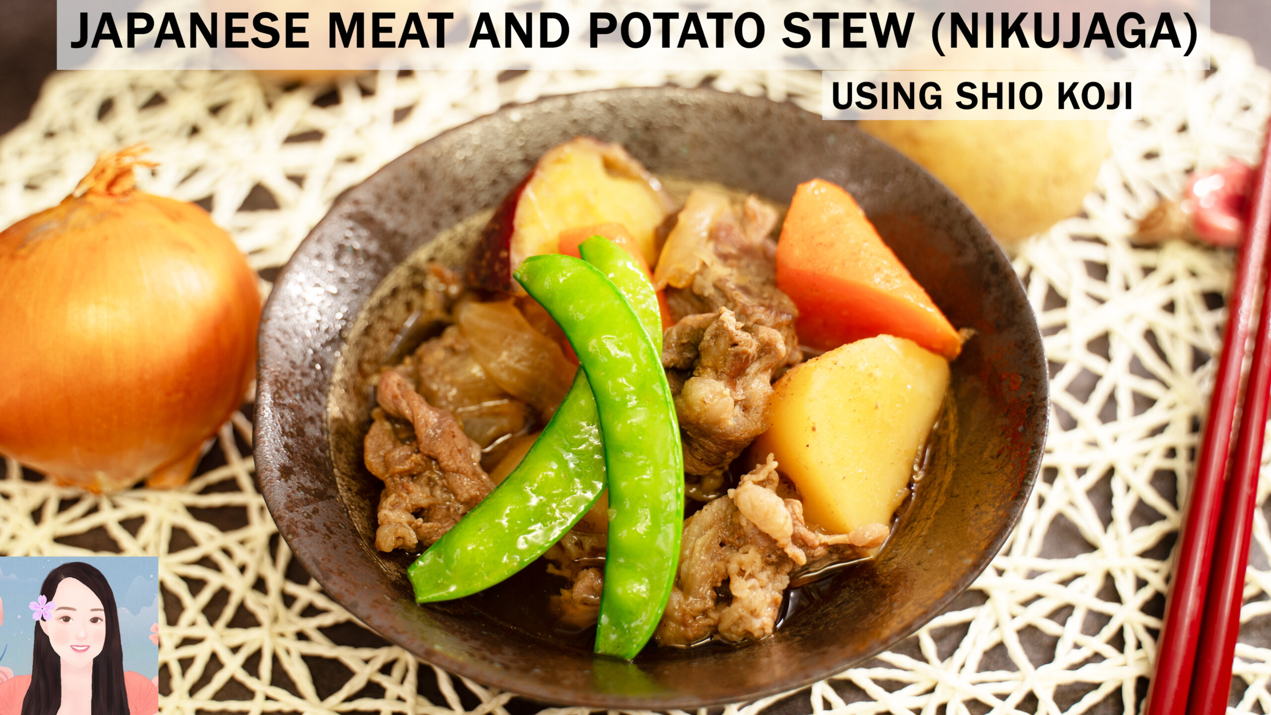 japanese meat and potato stew (nikujaga)