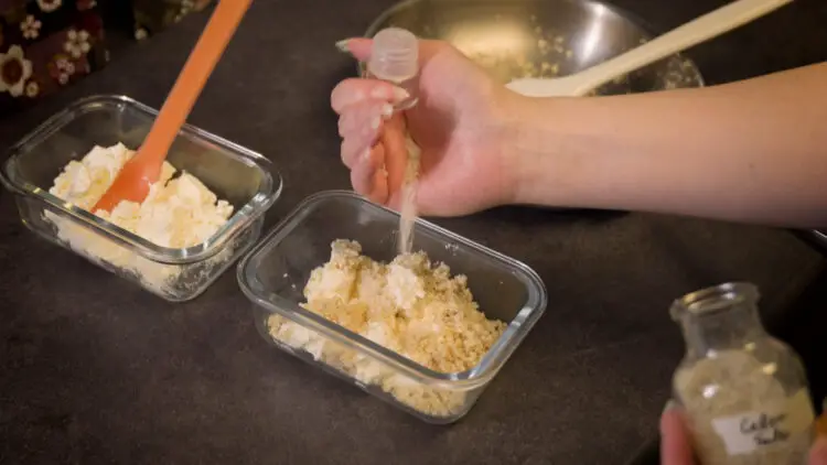 add salt to kefir cheese