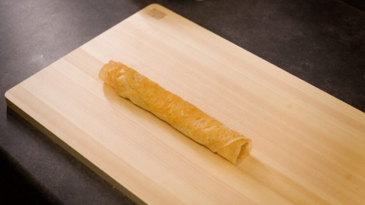 transfer it onto the cutting board
