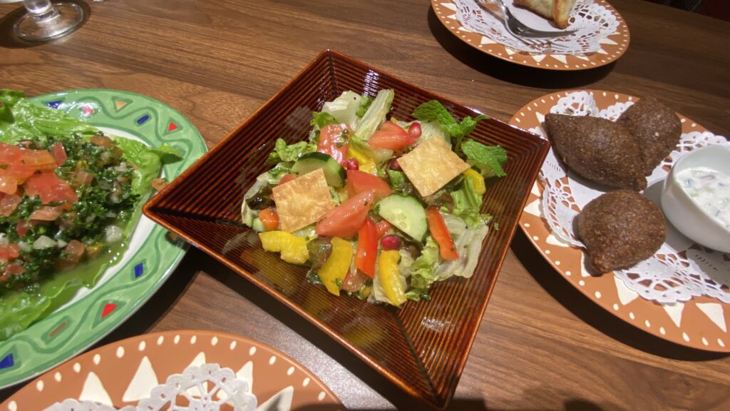 Fattoush Salad - fresh, fresh, fresh!
