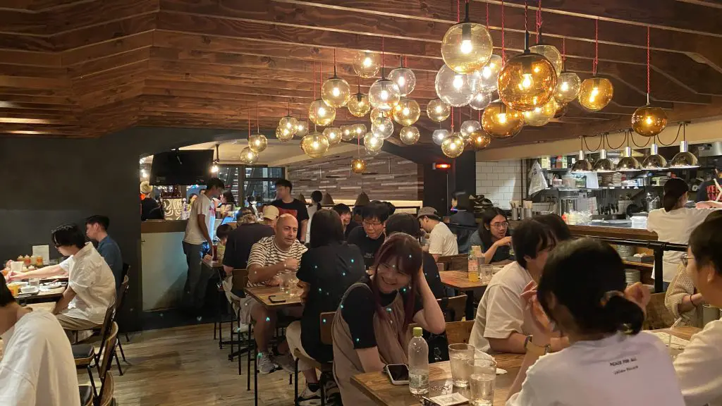 Main area inside SMOKEHOUSE