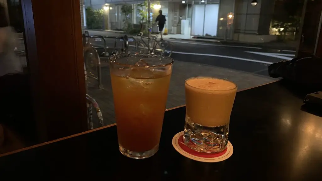 Summer Iced Tea and Cinnamon Frappe