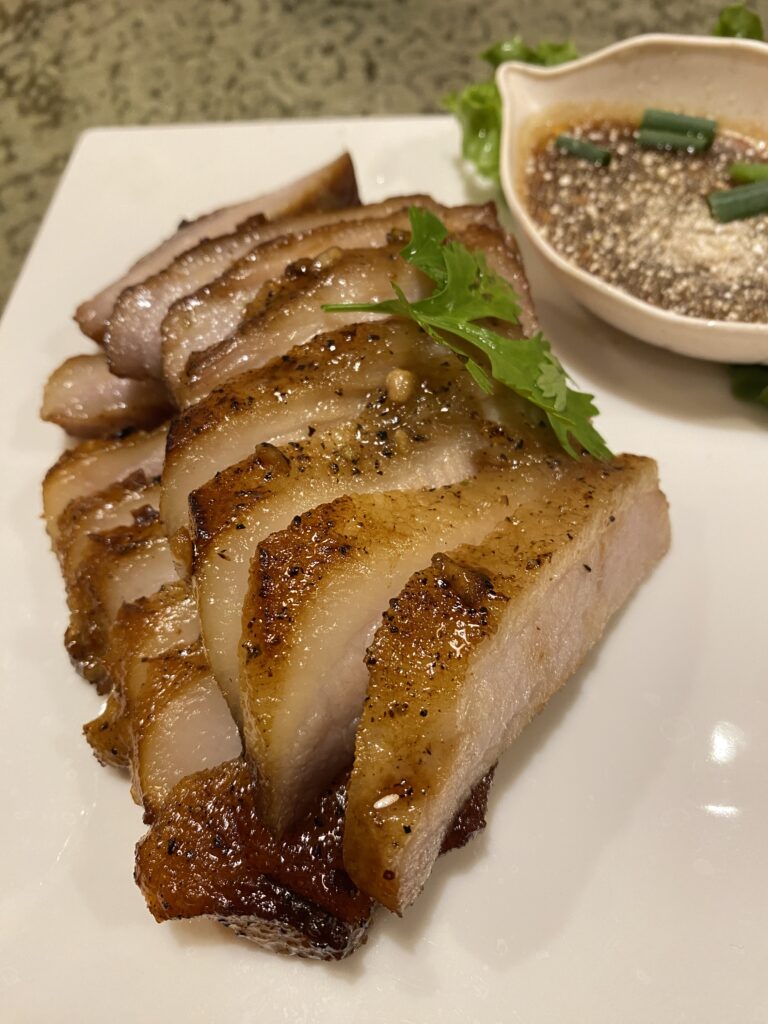 Kor Moo Yang (grilled pork neck)