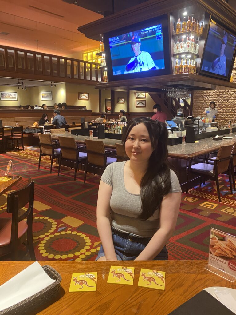 Sakura Yubi at Outback Steakhouse Ikebukuro
