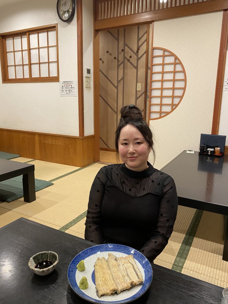 Sakura Yubi at Unagiya