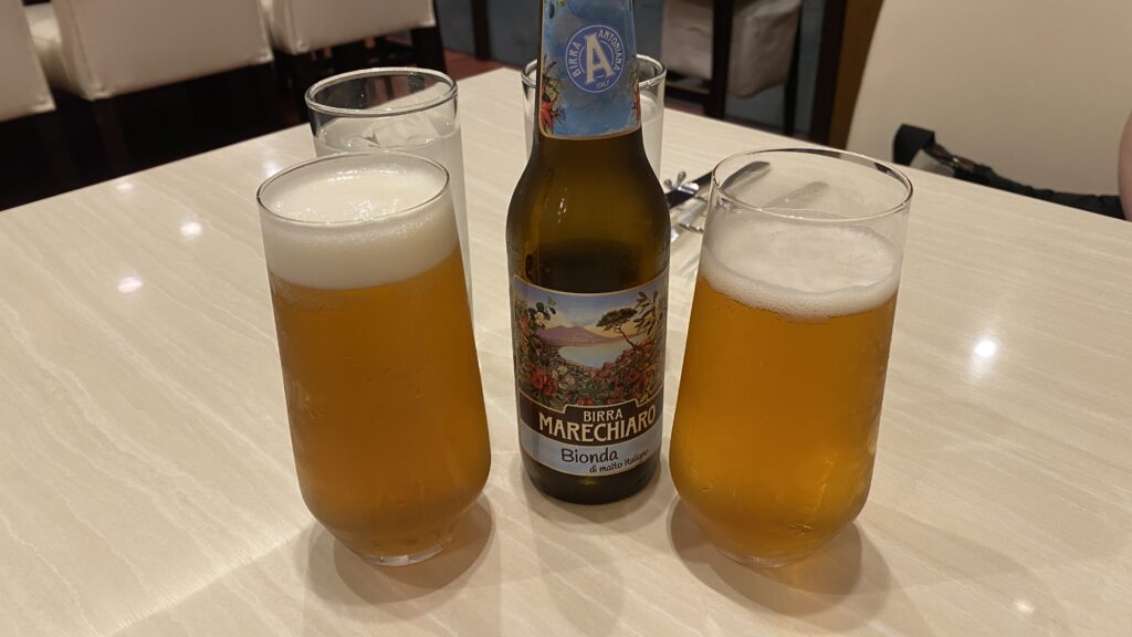 Shandy Gaff and beer