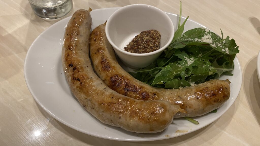 Two Roasted Sausages