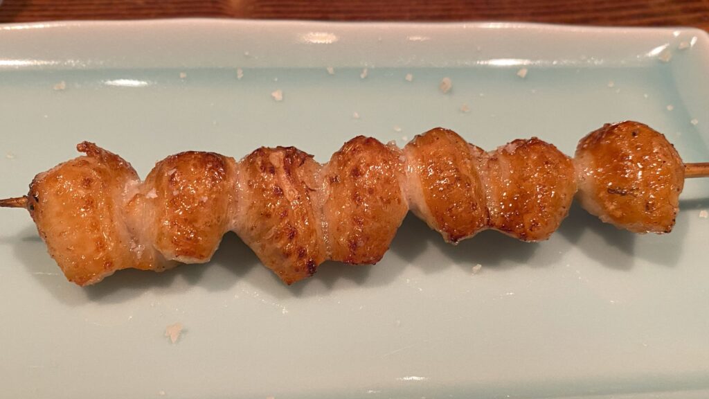 bonjiri tail at Yakitori BIRD LAND Ginza