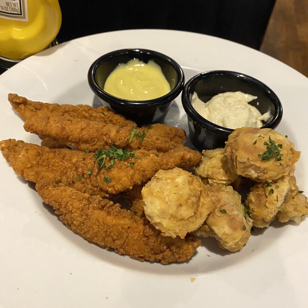 chicken fingers at TGI FRIDAYS