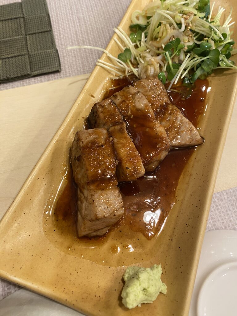 grilled tuna