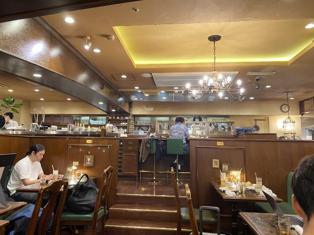 kitchen in Edinburgh with siphons