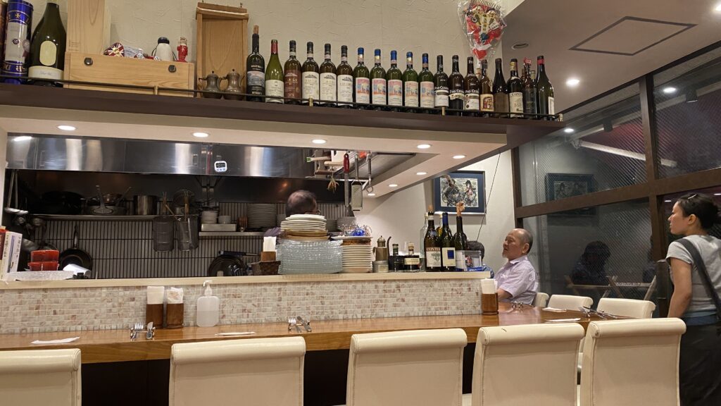 kitchen inside Romana