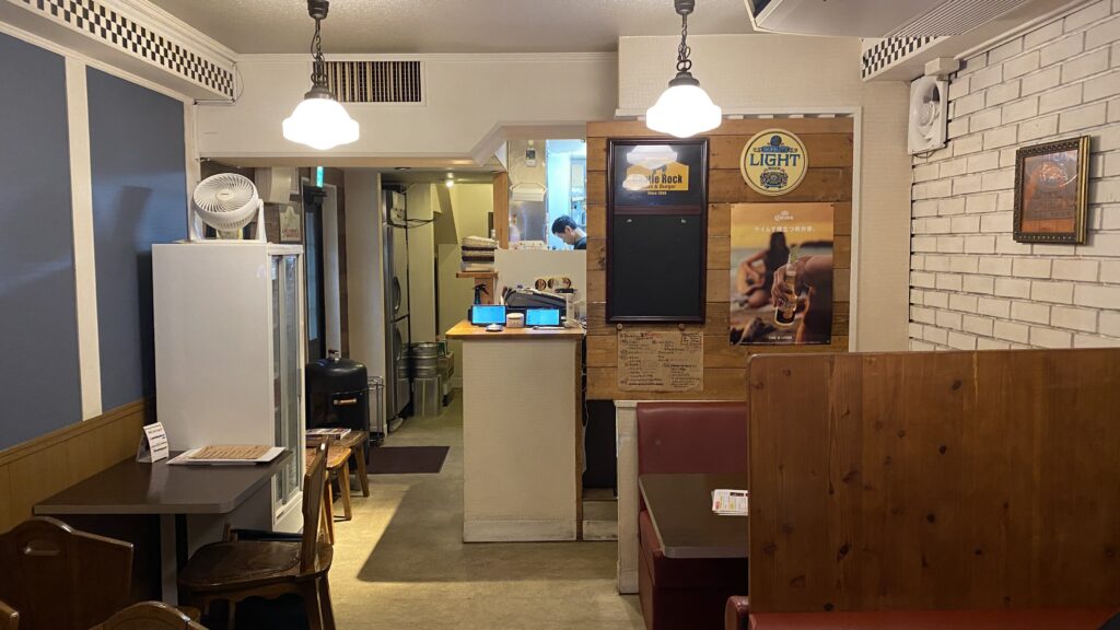 looking towards the kitchen inside Castle Rock
