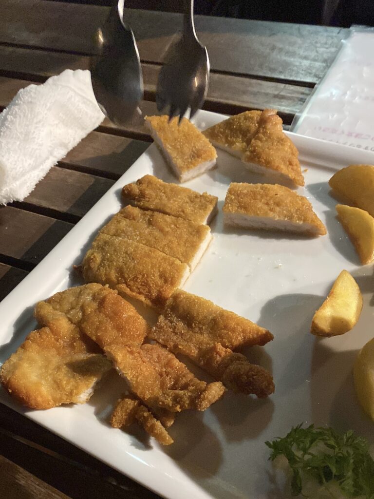 pork cutlet at Yoyogi Tanne