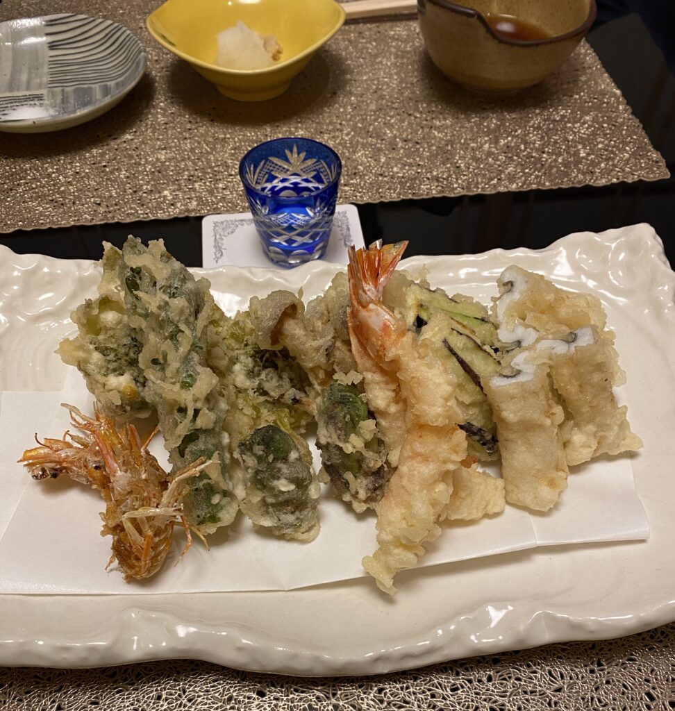 tempura at Sakuratei